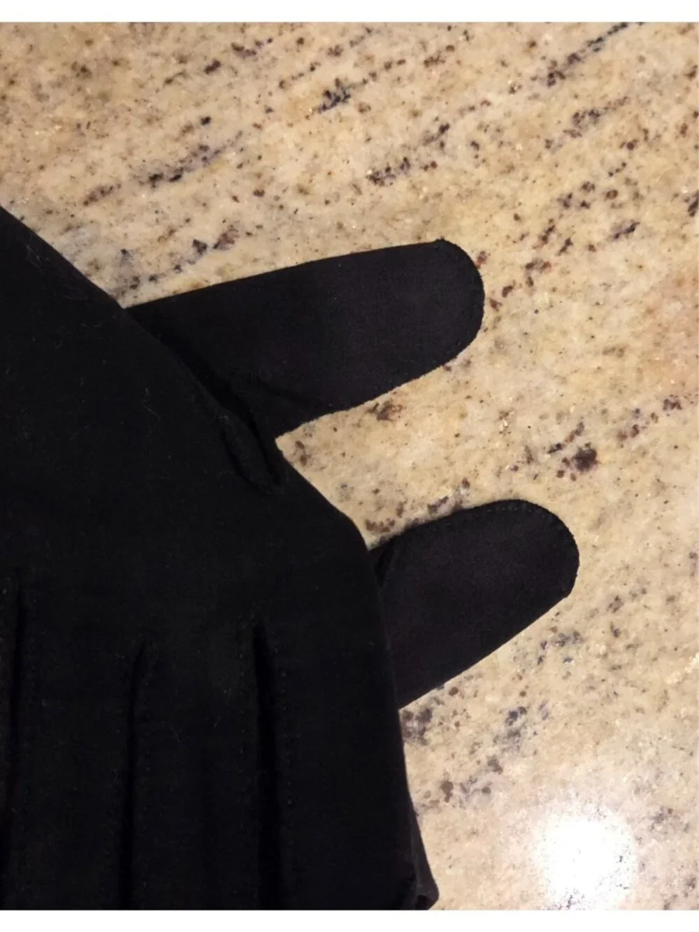Vintage Womens Size 6.5 Stretch Black Cotton Formal 11